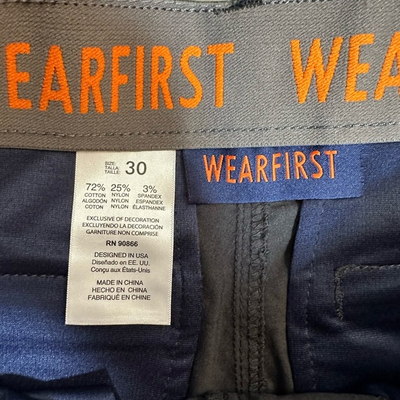 Men's Charcoal Cargo Shorts - Picture 5 of 5